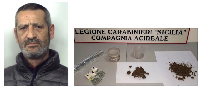 Acireale, Nascondeva in cucina il “fumo” da spacciare: arrestato