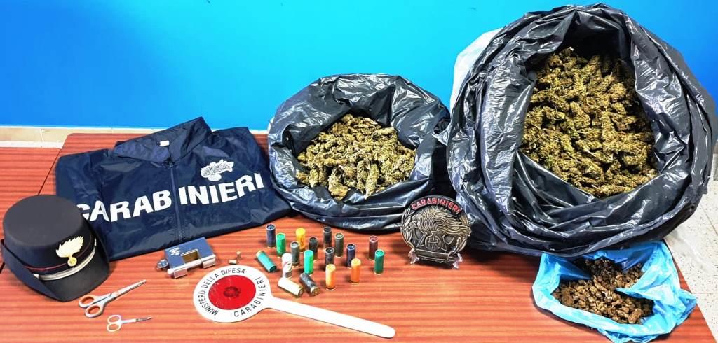 Gravina di Catania, 6 chili di marijuana in un garage: arrestati due fratelli