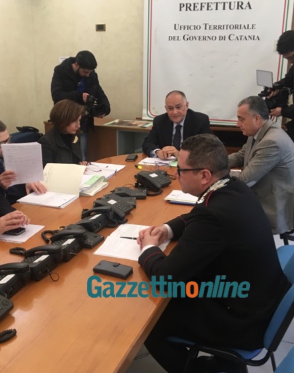 Emergenza criminalità a Giarre, il Prefetto Sammartino: "Riattiveremo la caserma dei CC di Macchia" VIDEO
