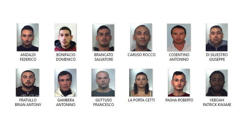 Scordia, operazione Narcos: smantellata organizzazione che gestiva traffico droga. 17 arresti NOMI FOTO VIDEO