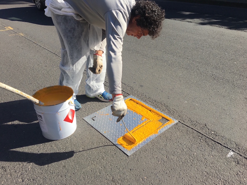 Giarre, segnaletica aggiornata con i pennelli “Cinghiale”