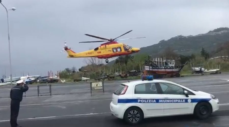 Casalvecchio (ME), anziano precipita lungo alcuni terrazzamenti. Interviene elisoccorso