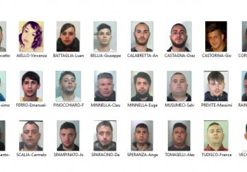 Catania, duro colpo allo spaccio della droga : 24 arresti NOMI FOTO VIDEO