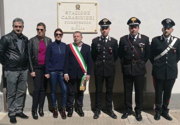 Fiumefreddo, carabinieri si insediano nella nuova sede del Comando Stazione