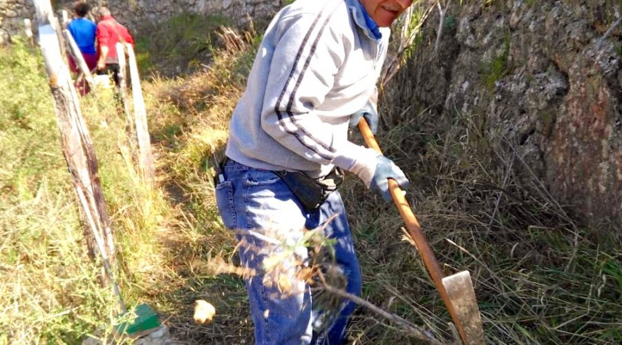 Malvagna, La Compagnia dell’Ostello, pulitura sentiero Bottesco