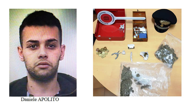 Paternò, spacciavano dai domiciliari: un fratello arrestato, l’altro denunciato