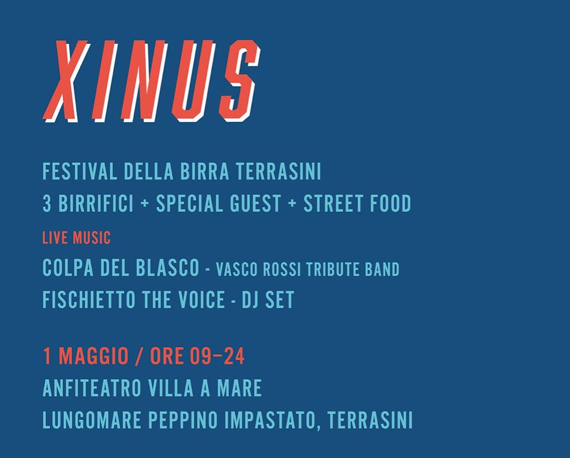 Domani XINUS a Terrasini per celebrare il 1 Maggio