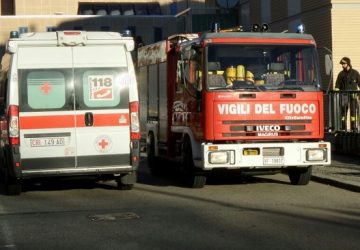 Giarre, 90 enne cade in casa. Intervento del 118 e Vigili del fuoco