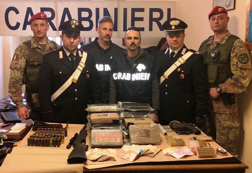 Catania, super colpo dei carabinieri: sequestrati 21 chili di cocaina per un valore di 4 milioni di euro
