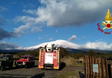 Bronte, trovati dai Vigili del fuoco due turisti tedeschi scomparsi per alcune ore