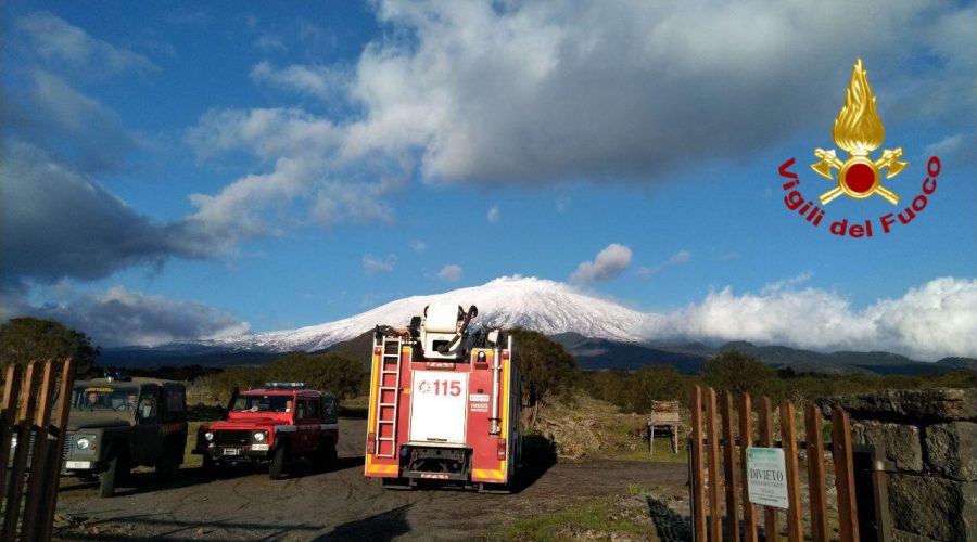 Bronte, trovati dai Vigili del fuoco due turisti tedeschi scomparsi per alcune ore