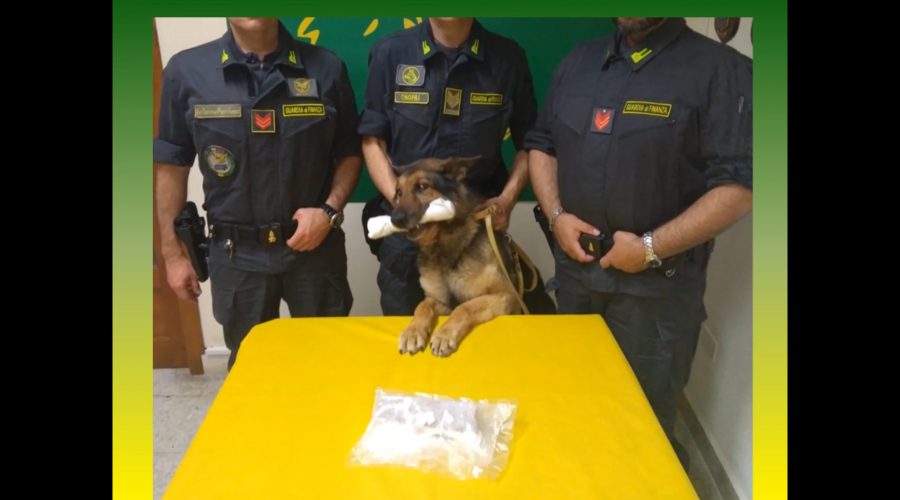 Fiumefreddo, colpo della Guardia di finanza. Beccato corriere con 500 grammi di cocaina