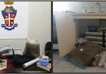 Sequestrati 30 Kg di marijuana, armi clandestine e munizioni. Un arresto a Patern&ograve;