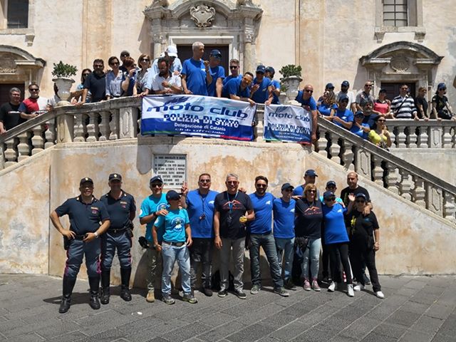 Successo per il motogiro “Il Regno delle due Sicilie” organizzato dal Motoclub Polizia di Stato