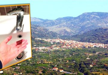Francavilla di Sicilia: un'intera popolazione "a secco" a tempo indeterminato
