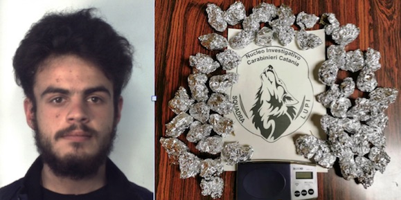 Catania, appena libero dall’obbligo di firma “beccato” a spacciare: arresto dei “Lupi” a Librino