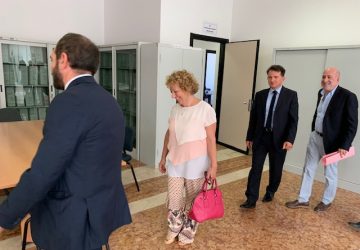 Giarre, sopralluogo della coordinatrice degli Uffici del Giudice di Pace, Acagnino "Occorrono manutenzioni" VD