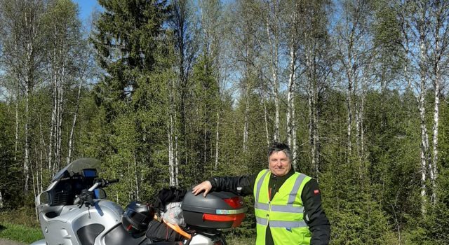 Da Giarre a Capo Nord in moto: l’avventura di Salvo Sorbello