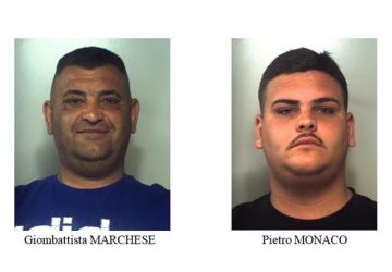 Estorsione, ricettazione, minacce e lesioni aggravate: tre arresti a Misterbianco