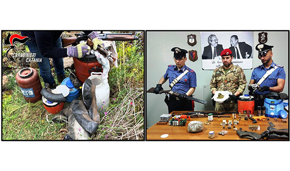 Randazzo, occultava armi e droga nell’ovile: arrestato