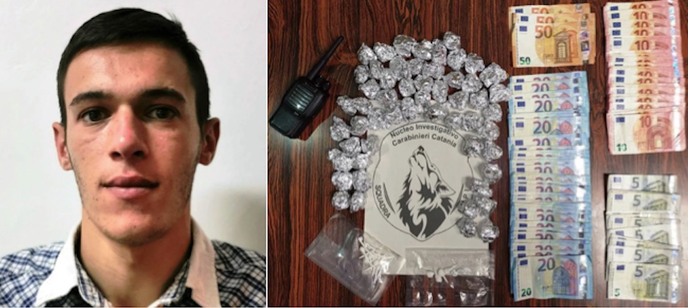 Librino al setaccio dei “Lupi” dei carabinieri: fermato uno spacciatore