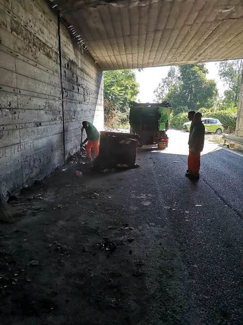 Giarre, bonificata area di via Cutula