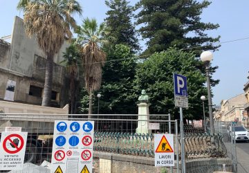 Giarre, ripartono dopo 4 mesi i cantieri di Villa Garibaldi