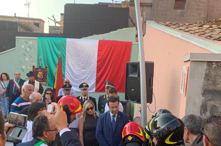 Vigili del Fuoco deceduti in servizio a Catania: intitolata a loro memoria una piazza a Maletto