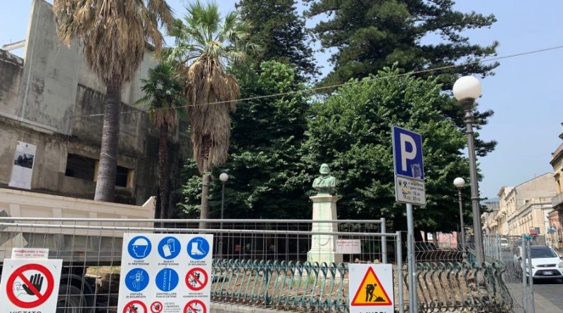 Giarre, ristrutturazione di Villa Garibaldi: “No ai lavori senza un architetto”