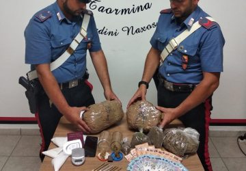 Taormina, a casa con oltre 1 kg di droga: arrestato 36enne