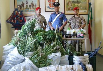 Bronte, irrigavano la piantagione di canapa indiana con l&rsquo;acqua pubblica: arrestati 3 &ldquo;coltivatori&rdquo;