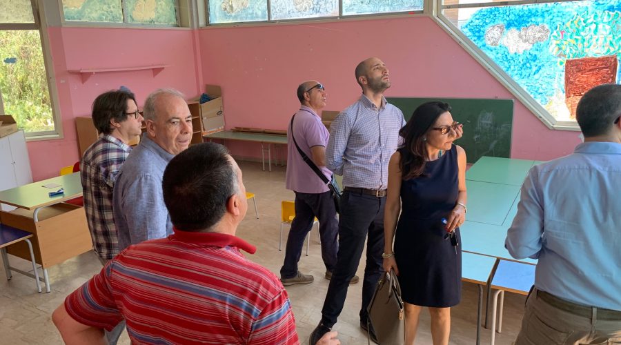 Giarre, task force della  Regione in visita alla materna Collodi VIDEO