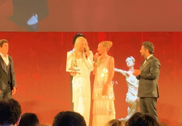 Taormina risplende con Nicole Kidman al teatro antico VIDEO