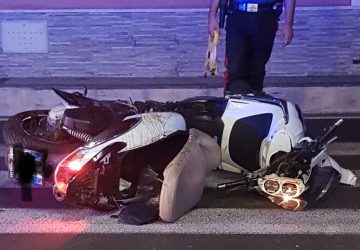 Giarre, incidente in via Luminaria. Ferito uno scooterista