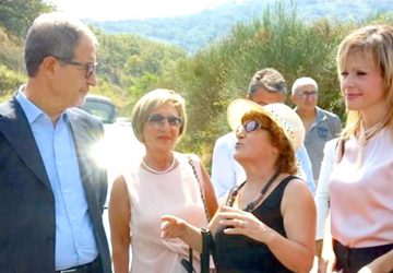 Castiglione di Sicilia: la S.P. 81 nelle "grazie" del governatore Nello Musumeci