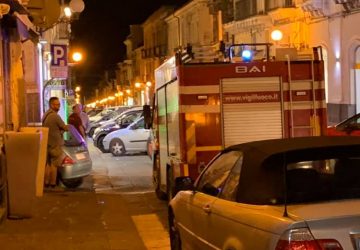 Giarre, fuga di gas nella zona di corso Italia. Intervento dei Vigili del fuoco