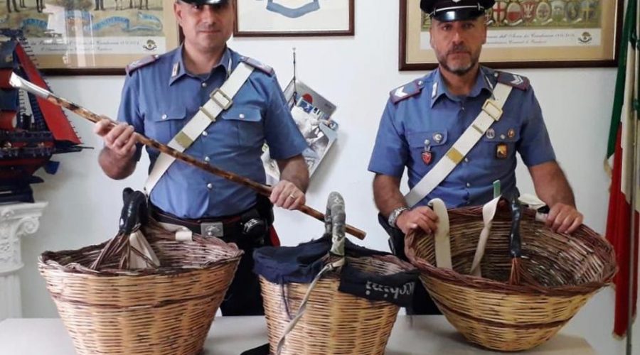 Tre “arzilli nonni“ di Aci Catena sorpresi mentre predano un mandorleto: denunciati