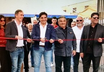 Catania, il sindaco Pogliese inaugura la Fiera dei morti
