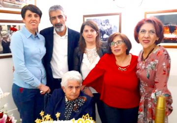 Francavilla di Sicilia festeggia il centesimo compleanno di Vincenza Abate