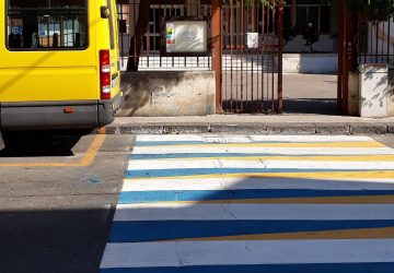 Calatabiano, innovativa segnaletica orizzontale