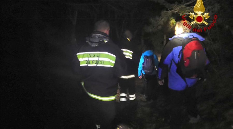 Rifugio Citelli, soccorsi dai vigili del fuoco due turisti dispersi