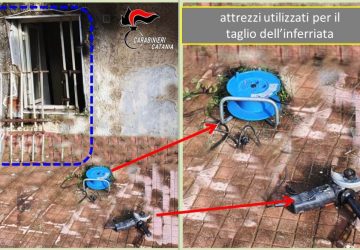 Aci Castello, segano le sbarre della finestra per entrare in casa: ladri in manette in via Firenze
