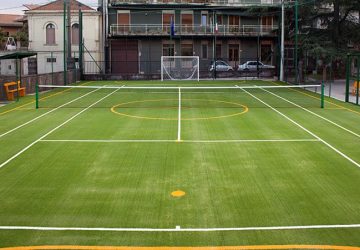 Inaugurato a Linguaglossa un nuovo campo in erba sintetica