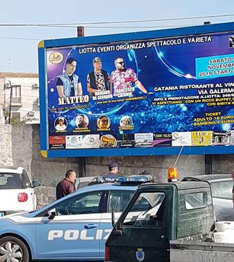 Catania, concerto neomelodico abusivo a Librino:  14 denunciati