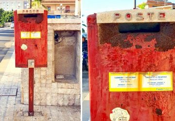 Giardini Naxos: sul lungomare una "orripilante" cassetta delle lettere