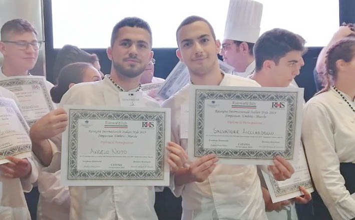 Due studenti dell’Alberghiero di Giarre premiati alla Rassegna Internazionale Italian Style