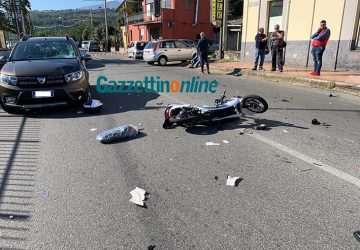 Incidente sulla statale 114 tra Giarre e Mascali: ferito scooterista VIDEO