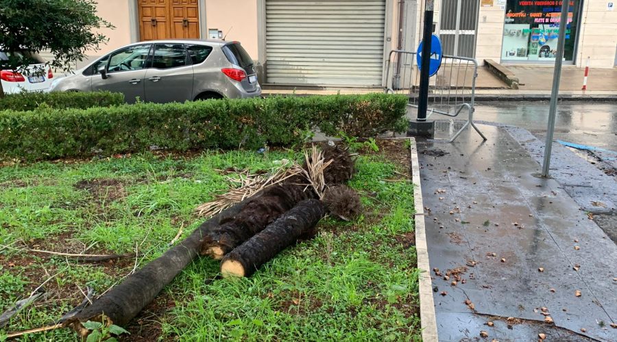 Emergenza maltempo: intervento dei Vvf a Giarre e Zafferana