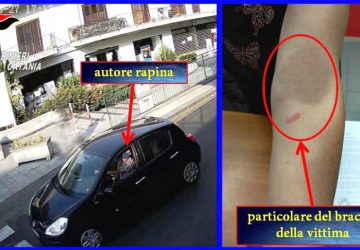 Catania, prima la rapina, poi gli fa ritrovare la borsa &ldquo;vuota&rdquo;