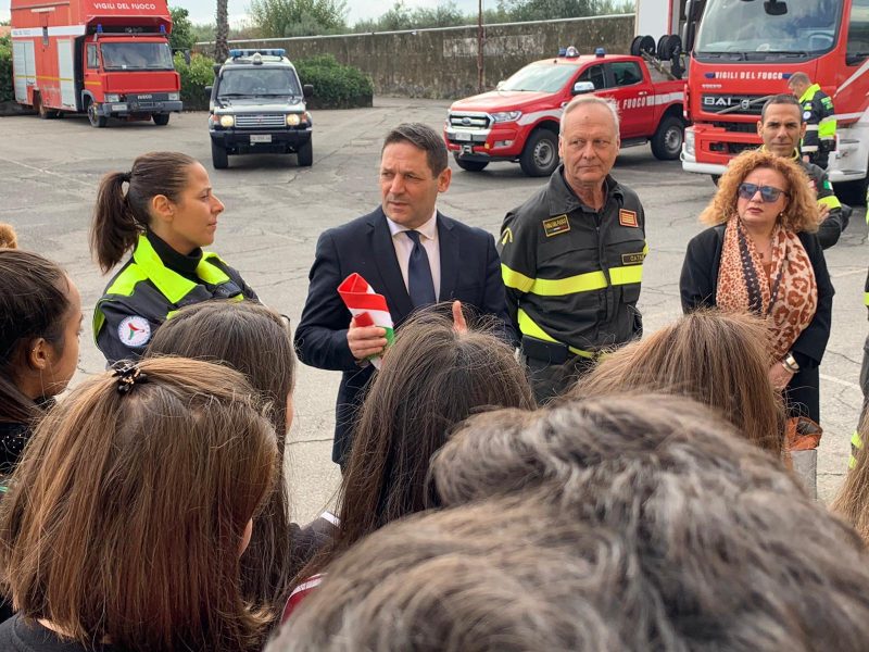 Riposto, sindaco di Mascali, Messina rende omaggio ai Vigili del fuoco periti ad Alessandria